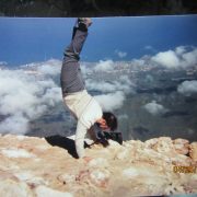 1989 Canary Islands Mike Atop Mt Teide